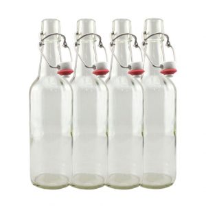 Clear Swing Top Bottles 500ml