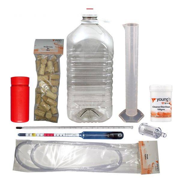 Overt Locke Wine Making Starter Equipment 6 Bottle