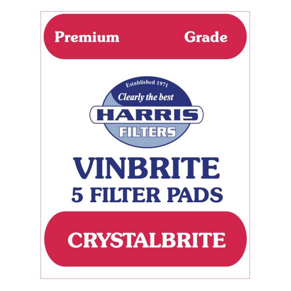 Harris Vinbrite Filter Pads - Crystalbrite